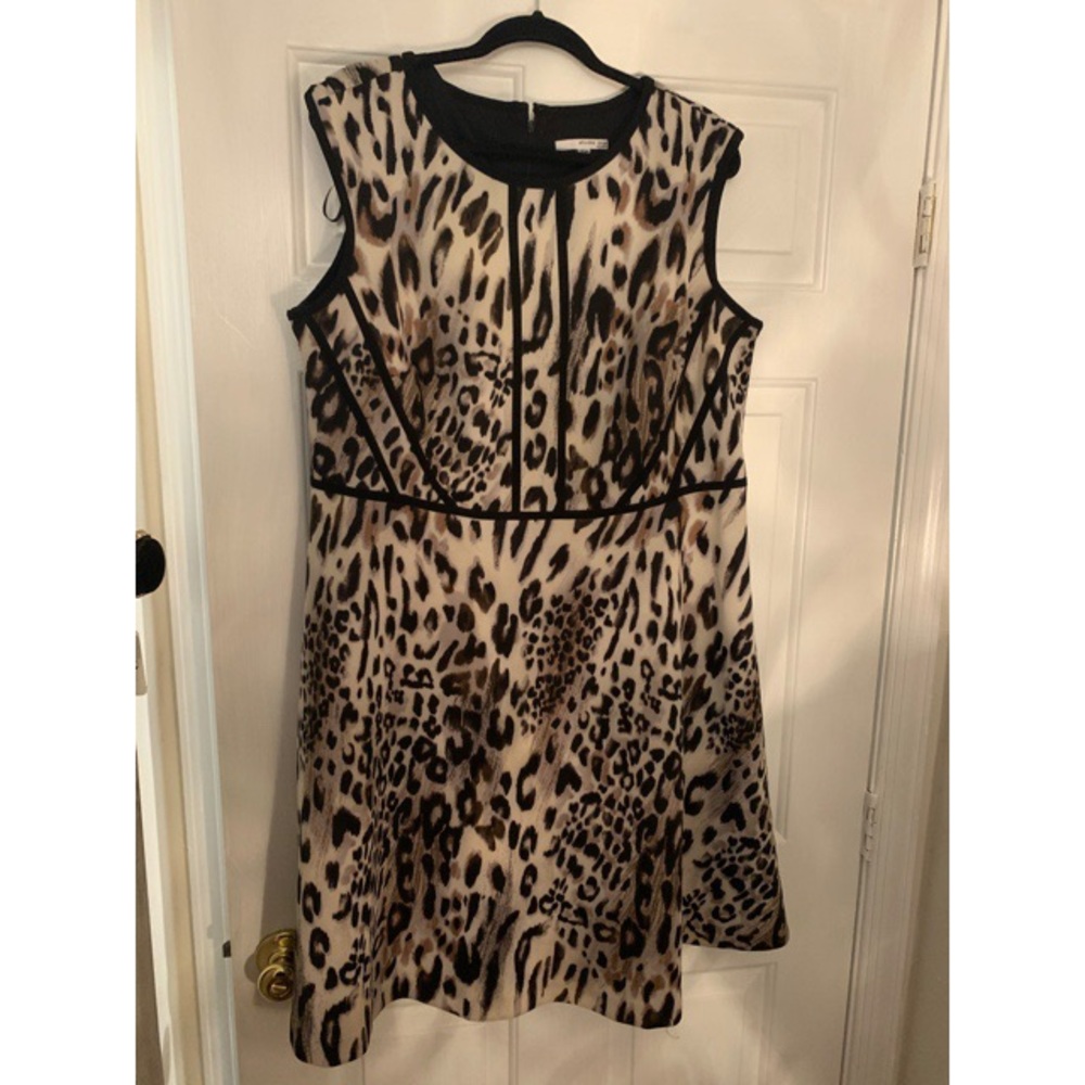 Cheetah print dress
